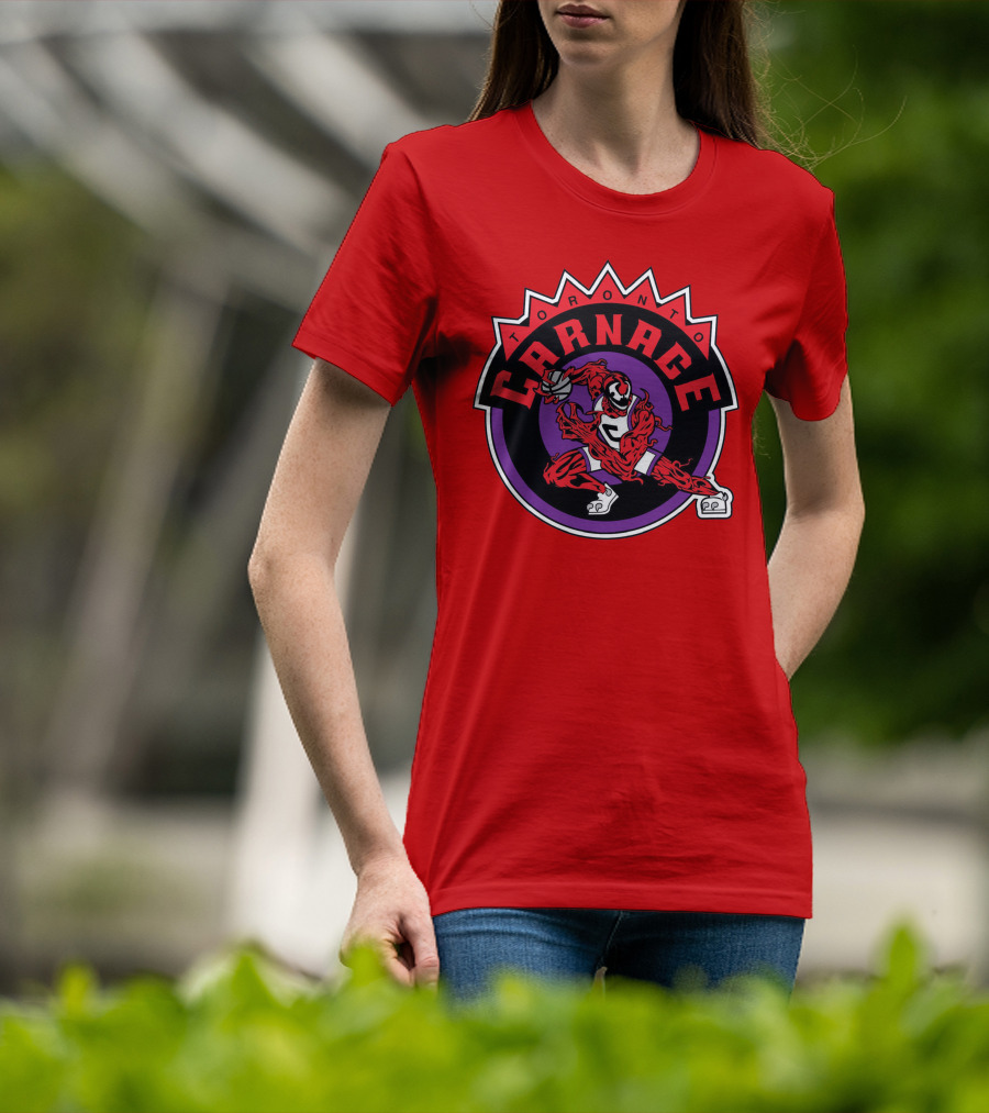 Toronto Carnage NBA Venomous Slam Dunk Apex T-Shirt