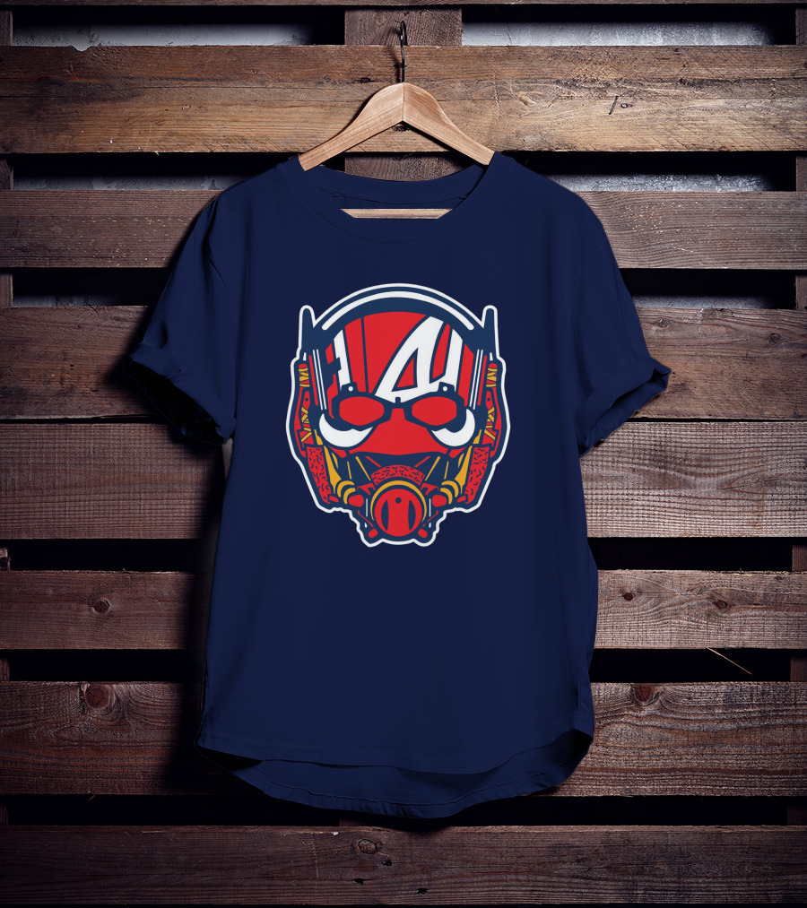 Atlanta Antman Braves Mlb Mashup T-Shirt