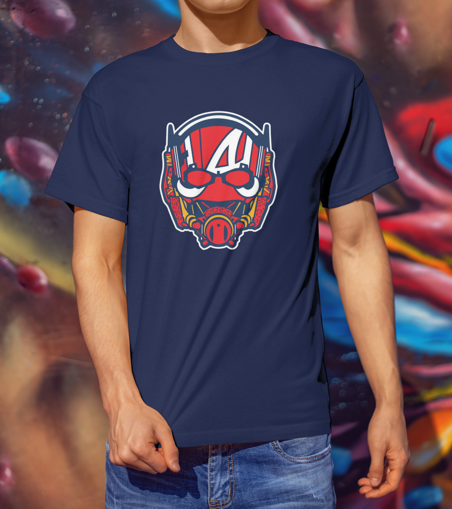 Atlanta Antman Braves Mlb Mashup T-Shirt