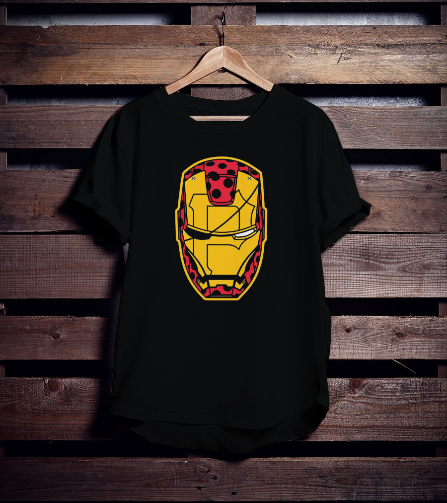 Pittsburgh Ironmen MLB Iron Man Helmet T-Shirt