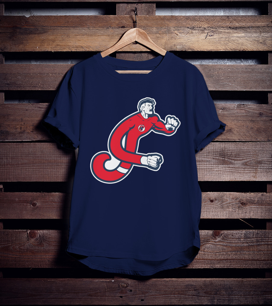 Cleveland Mr. Fantastics MLB Stretching Superhero T-Shirt