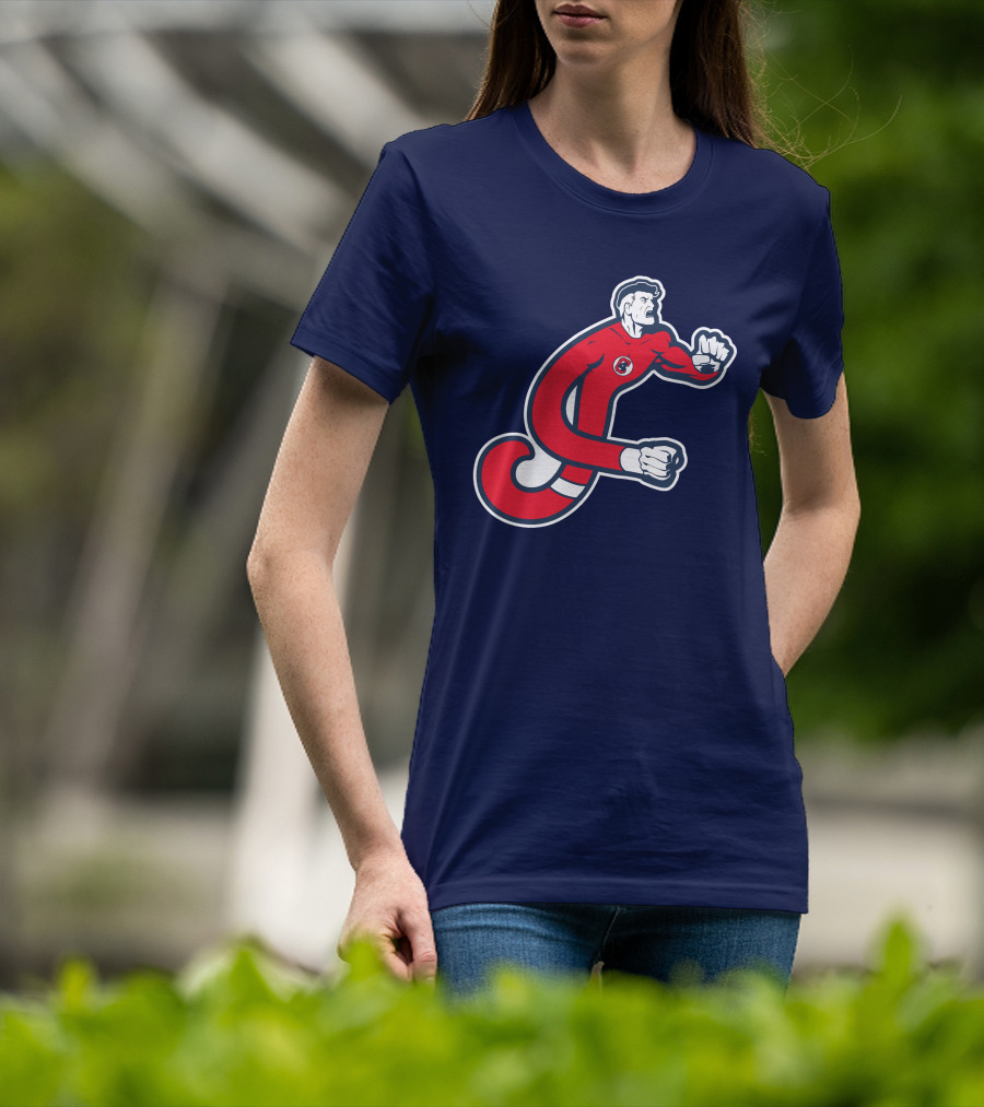 Cleveland Mr. Fantastics MLB Stretching Superhero T-Shirt