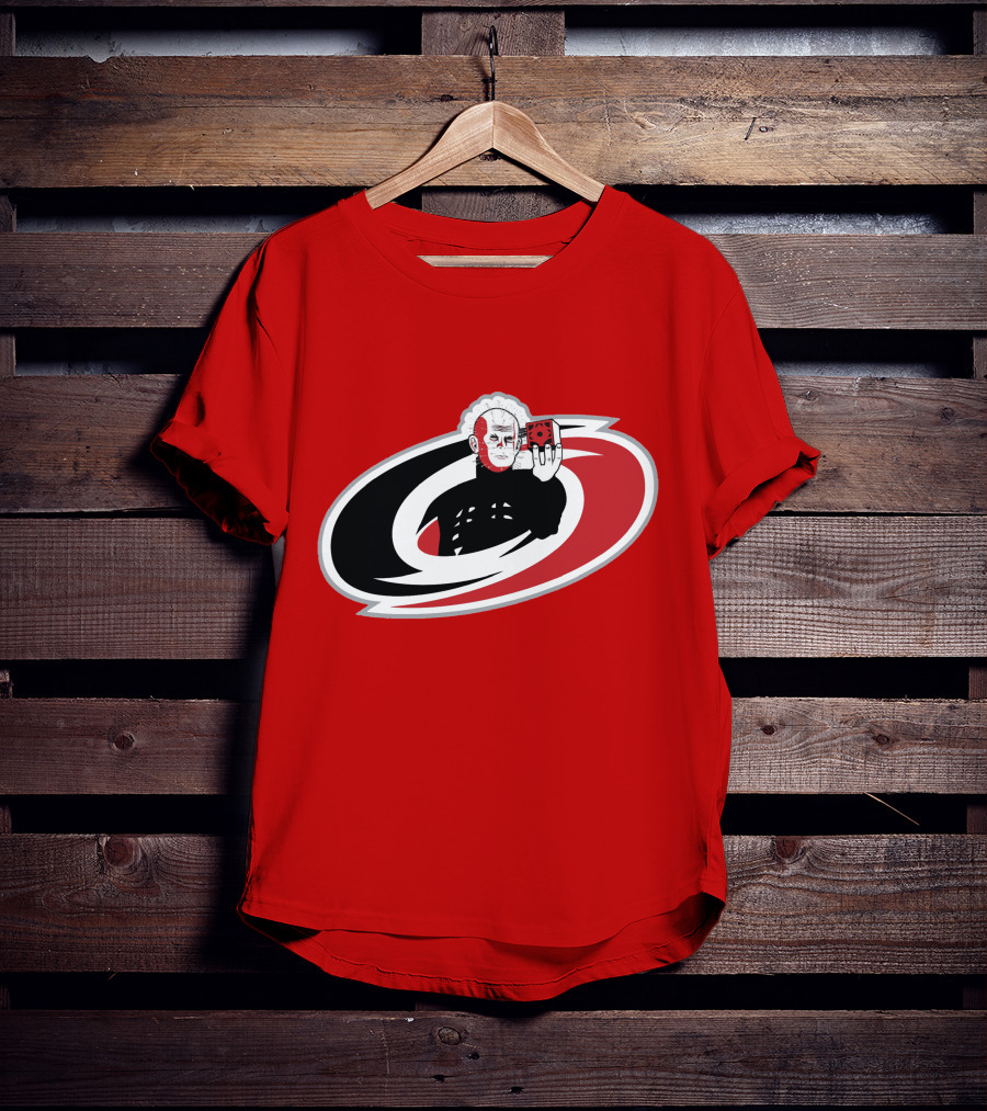 Carolina Hellraisers NHL Horror-Themed Hockey T-Shirt