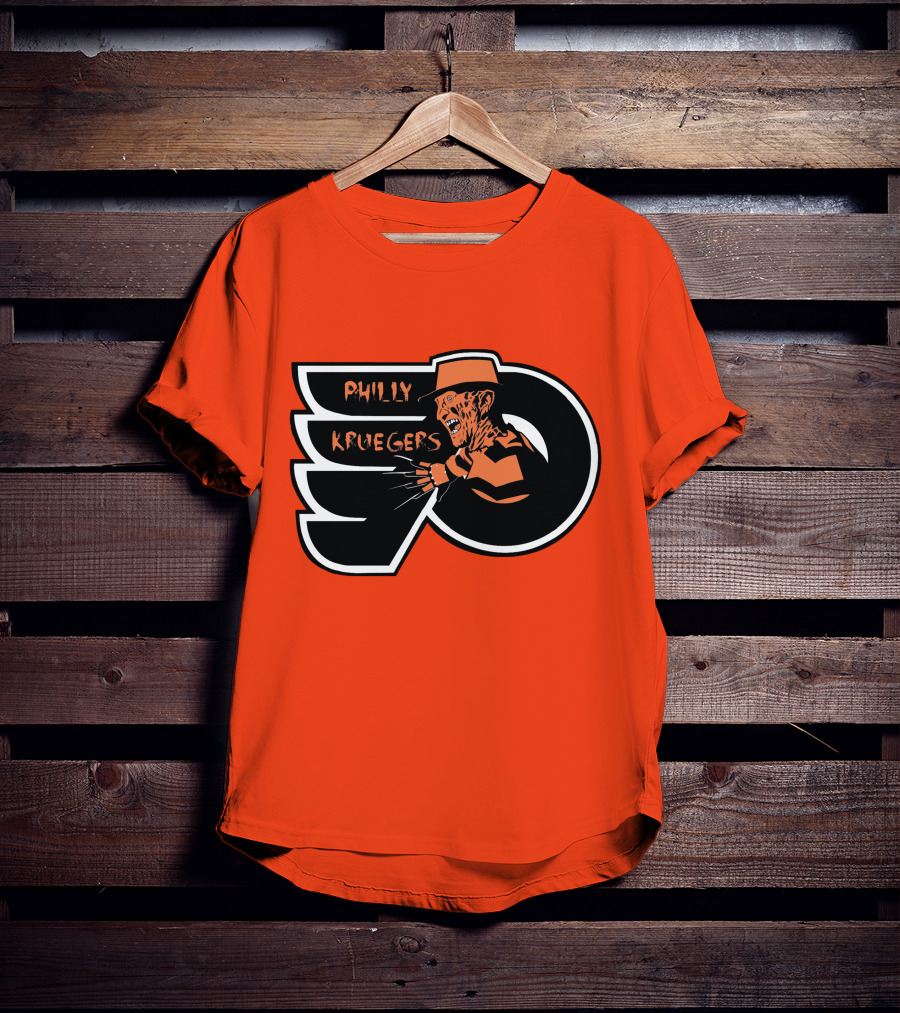 Philly Kruegers NHL Horror Hockey Fusion T-Shirt
