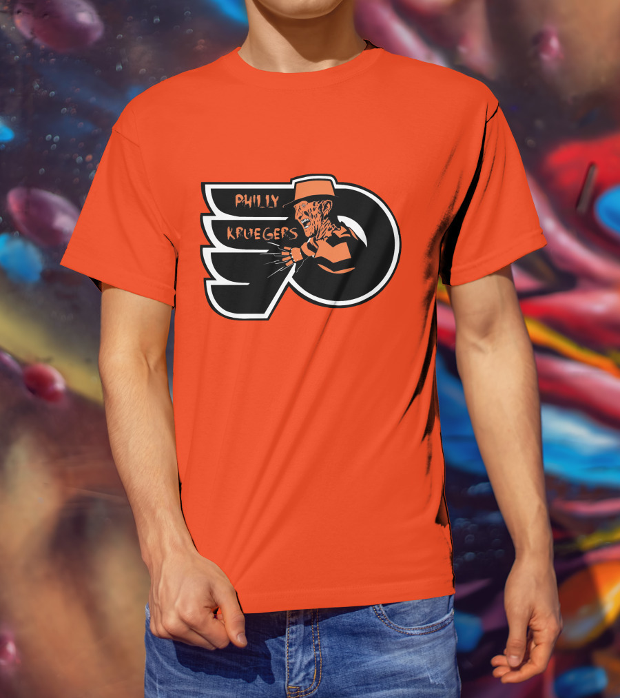 Philly Kruegers NHL Horror Hockey Fusion T-Shirt