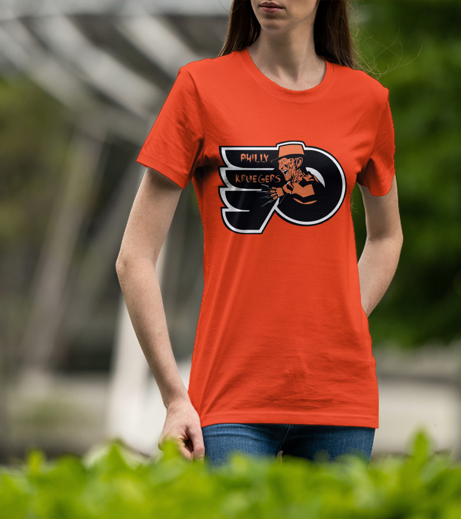 Philly Kruegers NHL Horror Hockey Fusion T-Shirt
