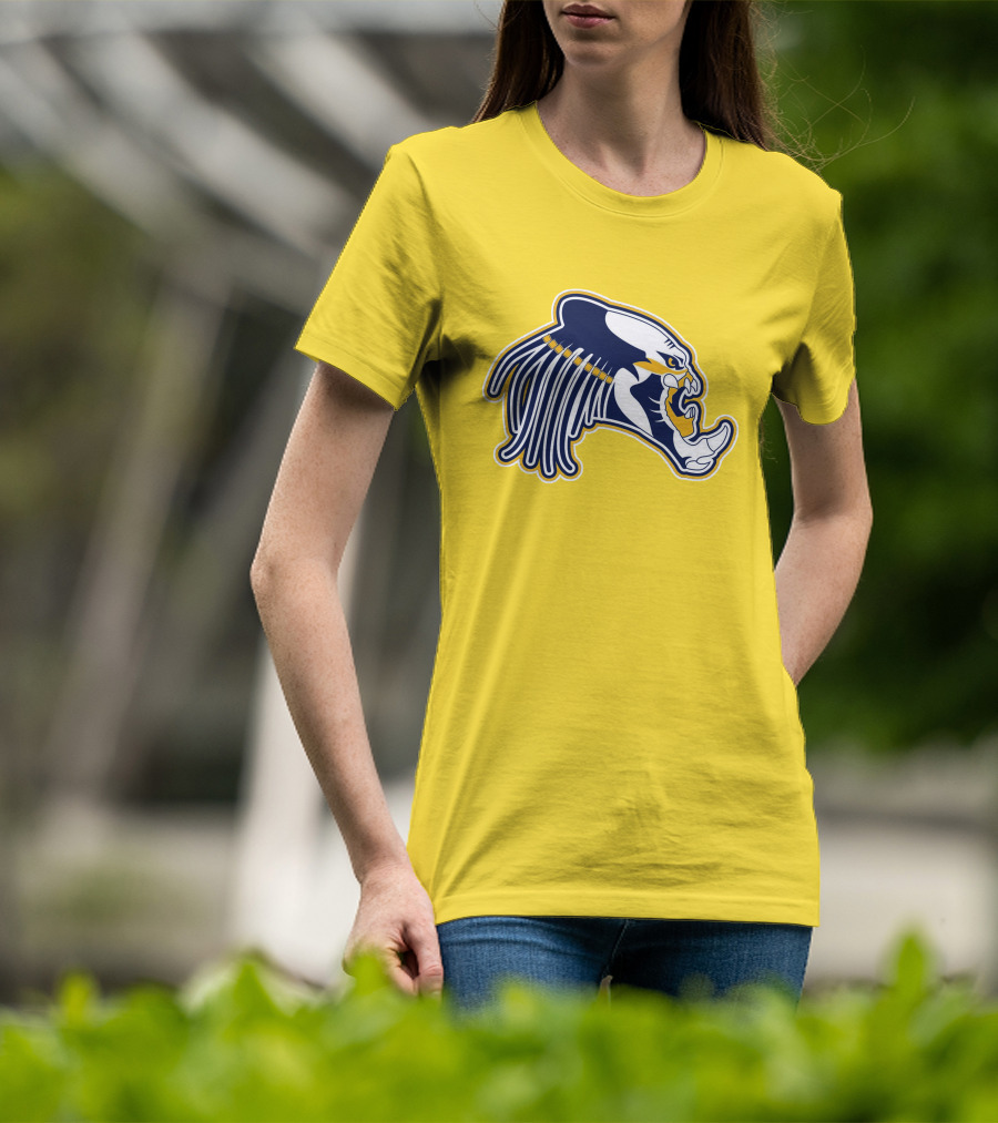 Nashville Predators Logo Iconic Saber-Tooth Tiger Head T-Shirt