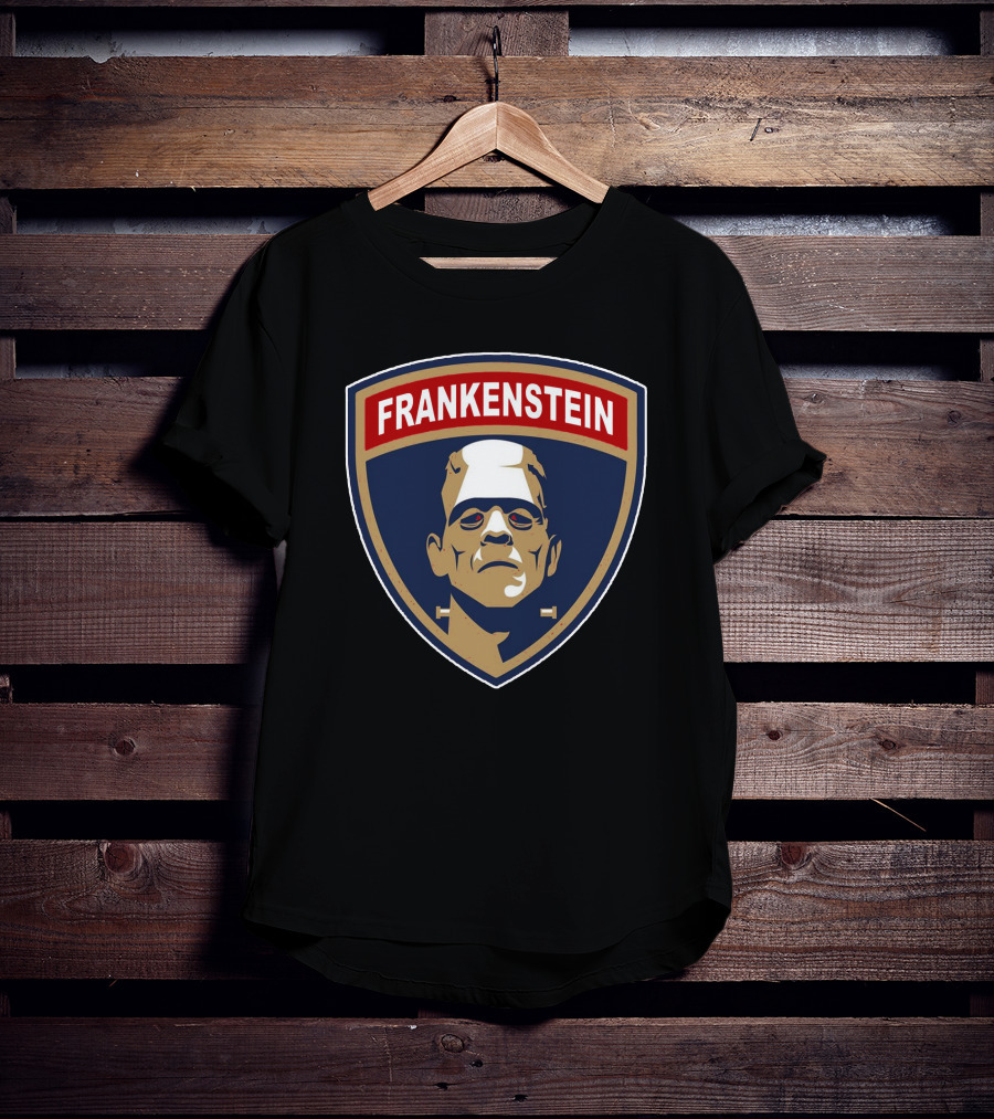 Frankenstein Monster Emblem T-Shirt