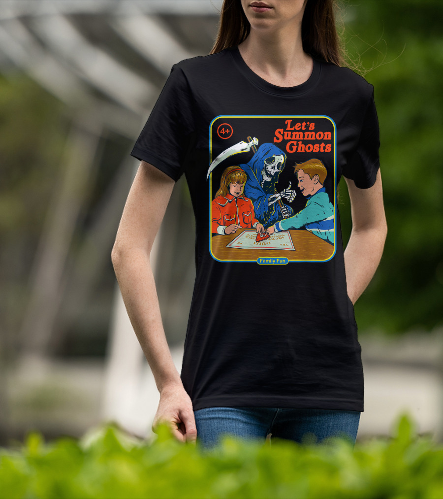 Let's Summon Ghosts Family Fun 4+ T-Shirt