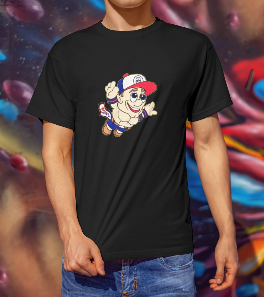 John Cena Cartoon Flying T-Shirt