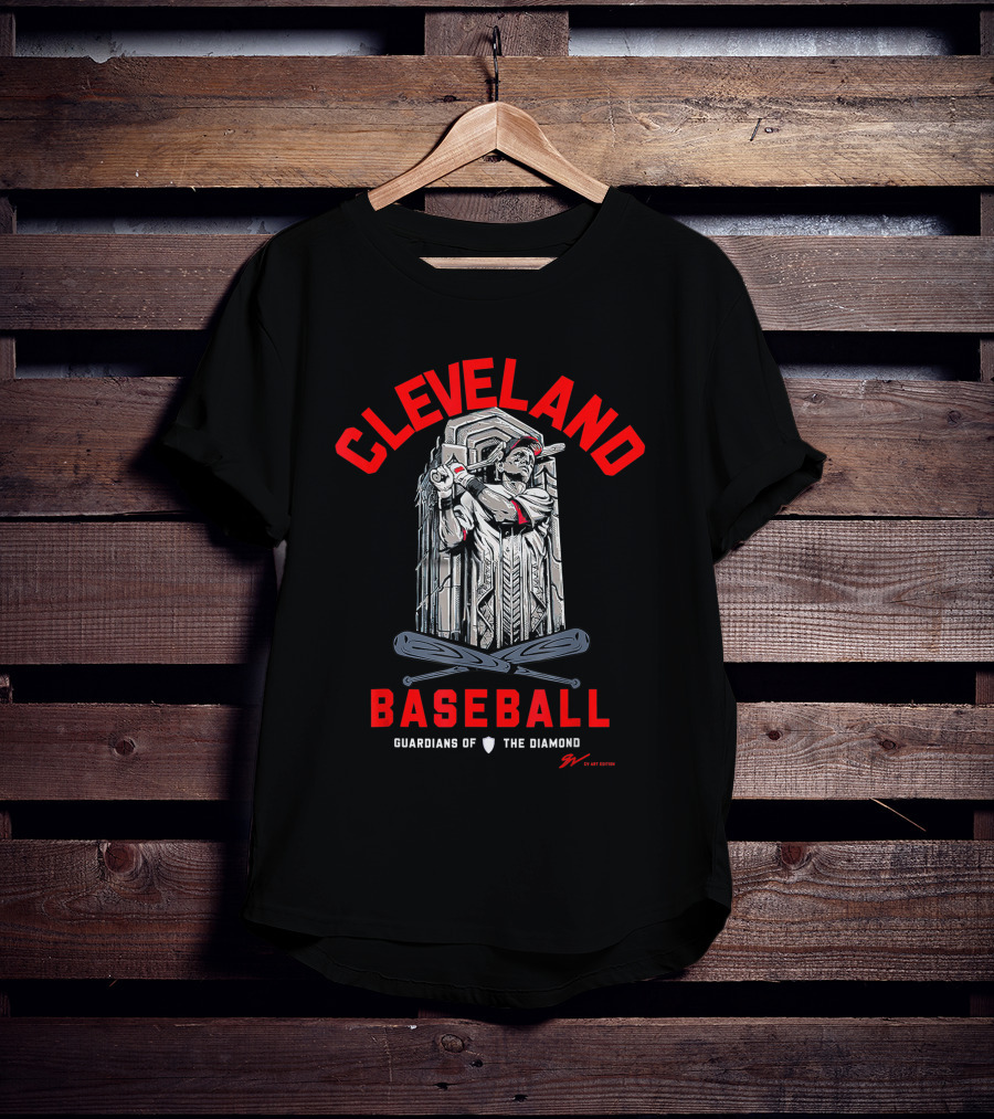 Cleveland Baseball Guardians Of The Diamond T-Shirt