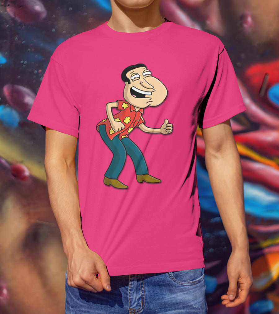 Glenn Quagmire Family Guy Thumbs Up Hawaiian Shirt Character T-Shirt