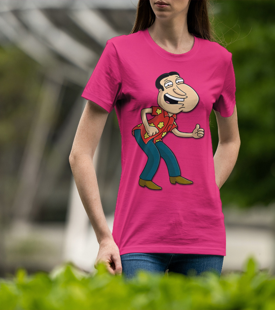 Glenn Quagmire Family Guy Thumbs Up Hawaiian Shirt Character T-Shirt