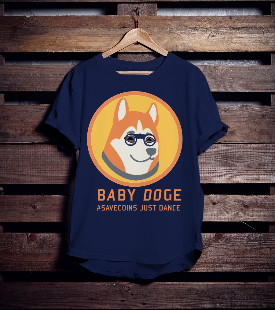 Baby Doge #Savecoins Just Dance T-Shirt