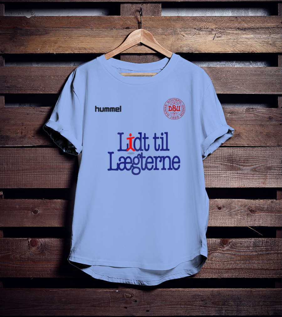 Hummel DBU Lidt Til Lægterne Danish Football Union 1889 T-Shirt