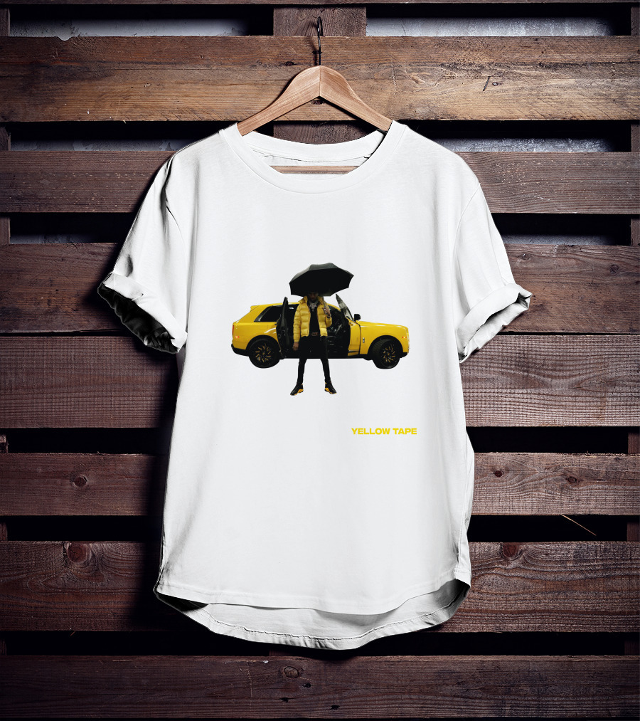Key Glock Yellow Tape Car Umbrella T-Shirt