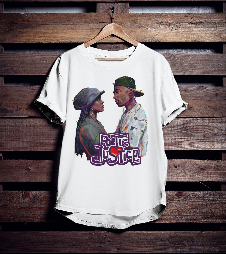 Poetic Justice Tupac MLB T-Shirt