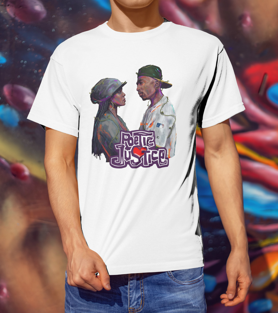 Poetic Justice Tupac MLB T-Shirt