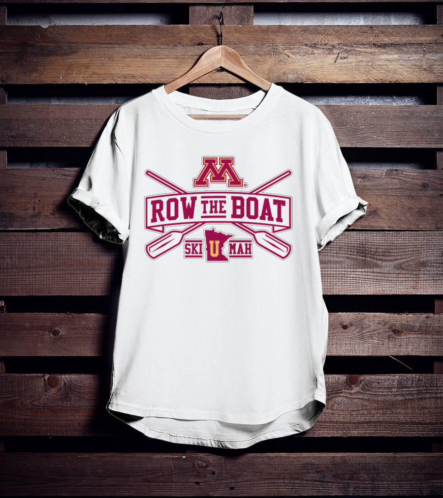 University Of Minnesota Row The Boat Ski-U-Mah T-Shirt