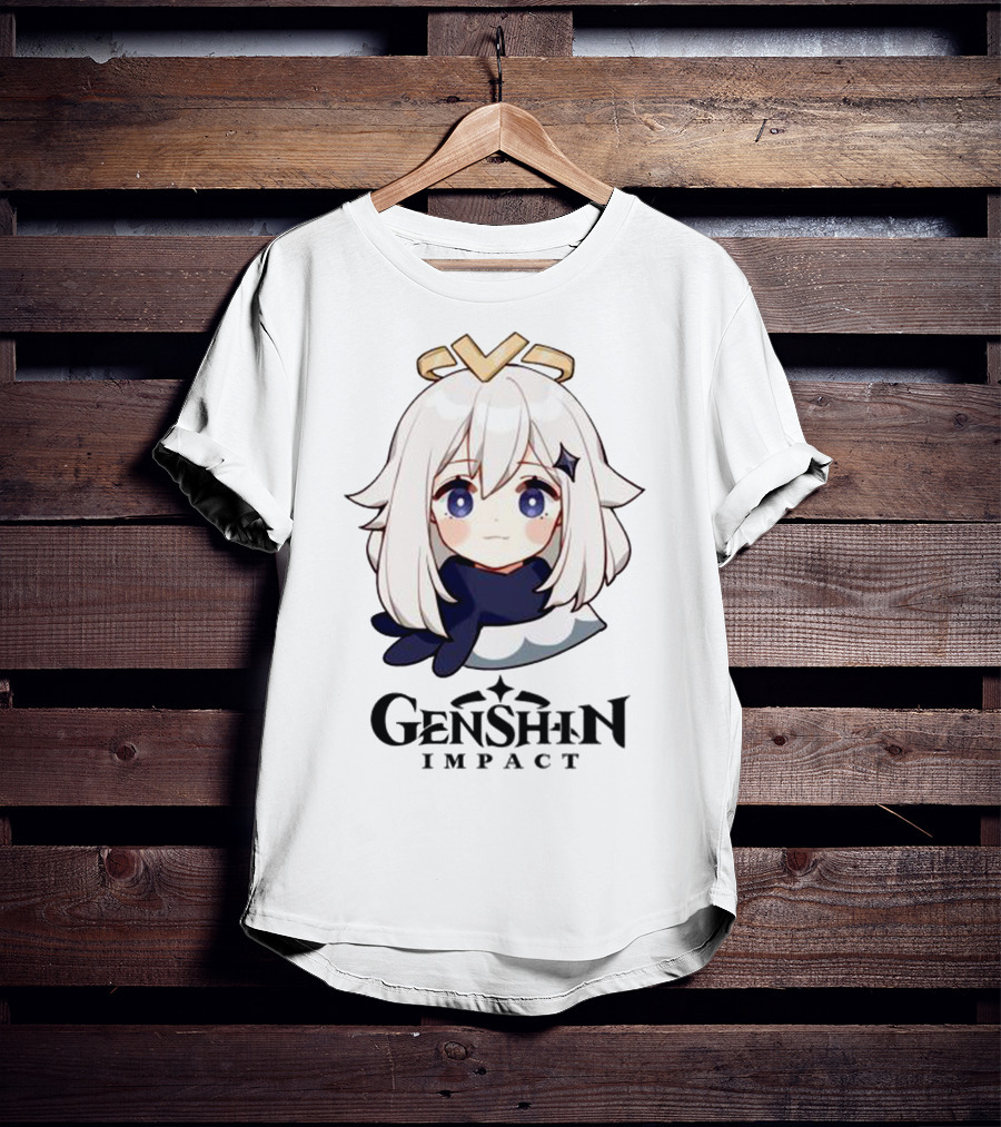 Paimon Genshin Impact Chibi Character T-Shirt