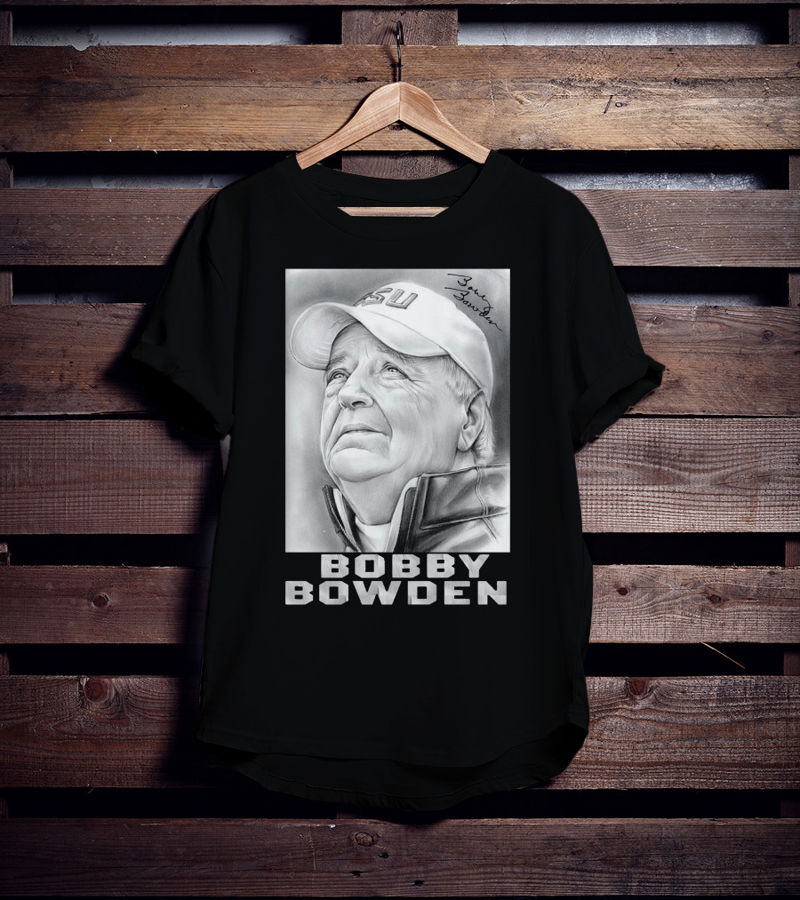 Bobby Bowden FSU Dadgummit Daggum Legend T-Shirt