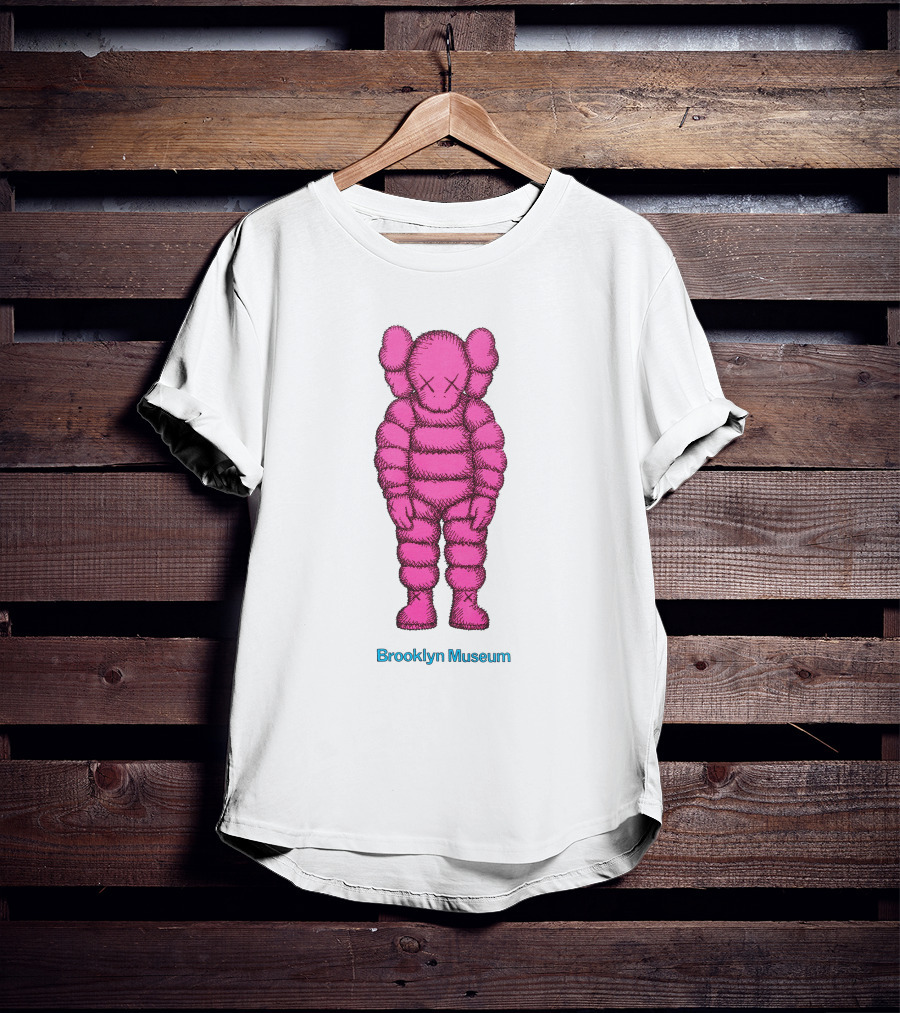 KAWS Pink Figure Brooklyn Museum T-Shirt