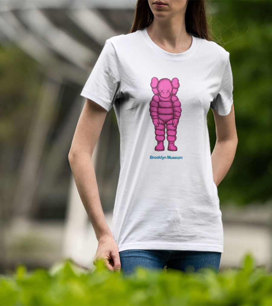 KAWS Pink Figure Brooklyn Museum T-Shirt