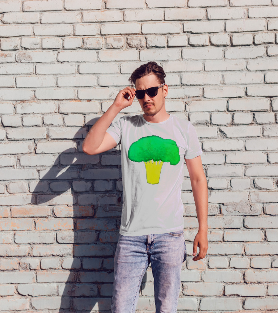 Josh Blue Broccoli Humor T-Shirt
