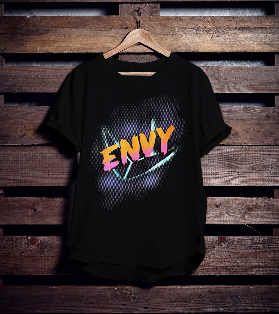 ENVY Neon Brushstroke T-Shirt