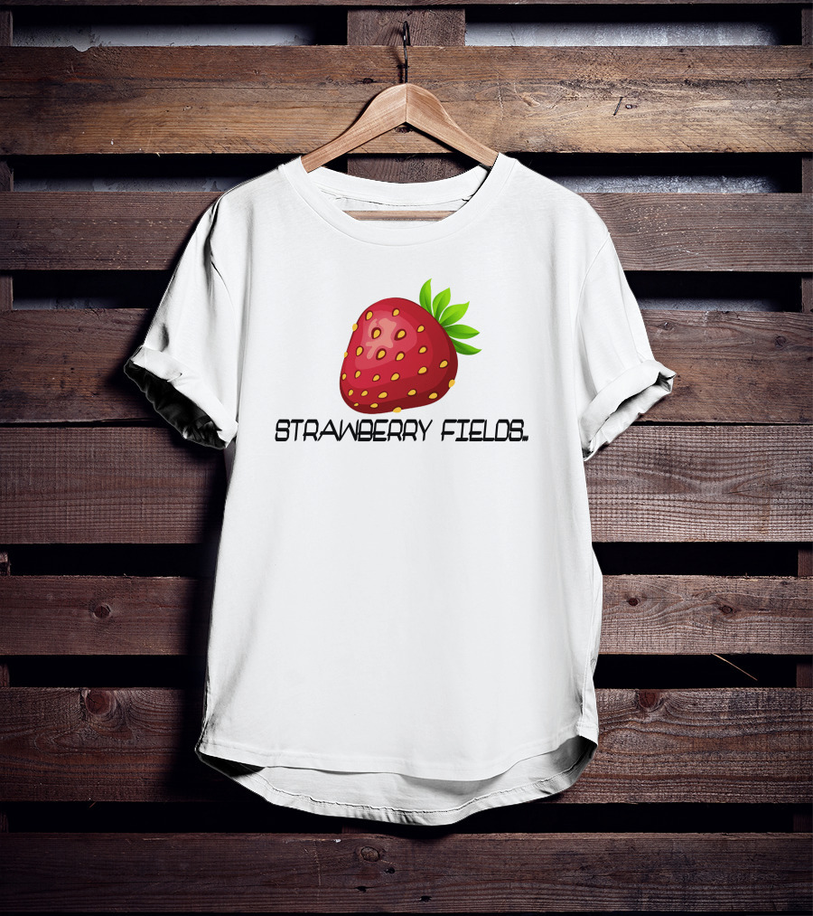 Strawberry Fields Forever Red Berry T-Shirt