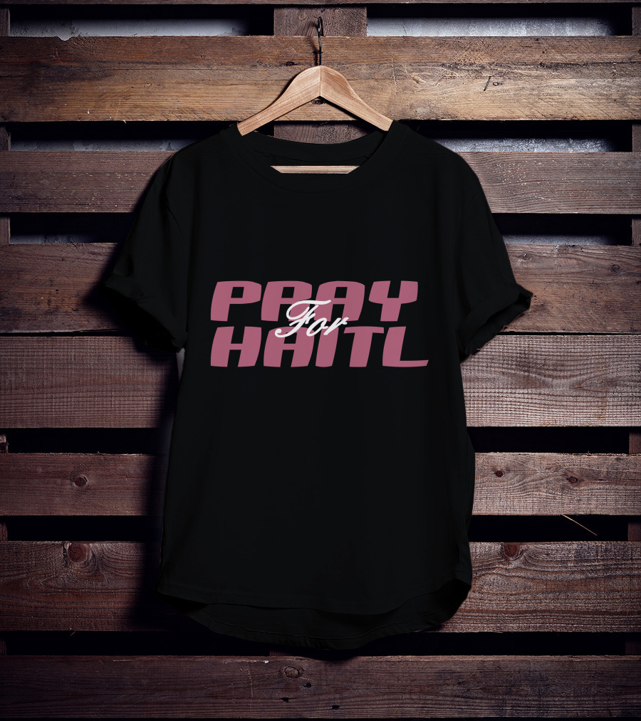 Pray For Haiti Waydamin Merch Shop T-Shirt