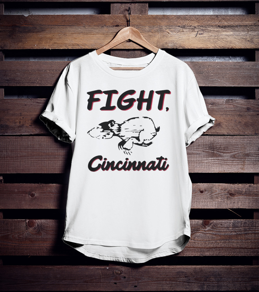FIGHT CINCINNATI Football Bearcat T-Shirt