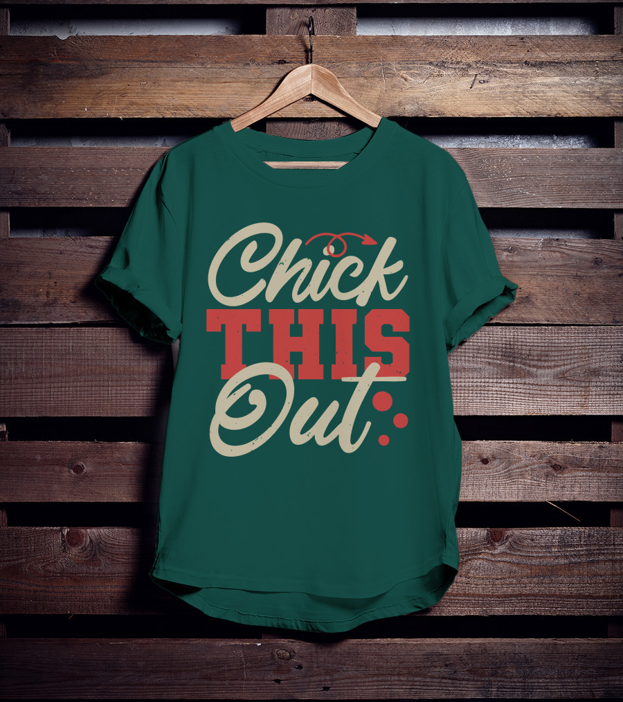 Chick This Out Arrow And Dots T-Shirt