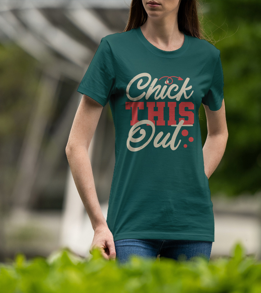 Chick This Out Arrow And Dots T-Shirt