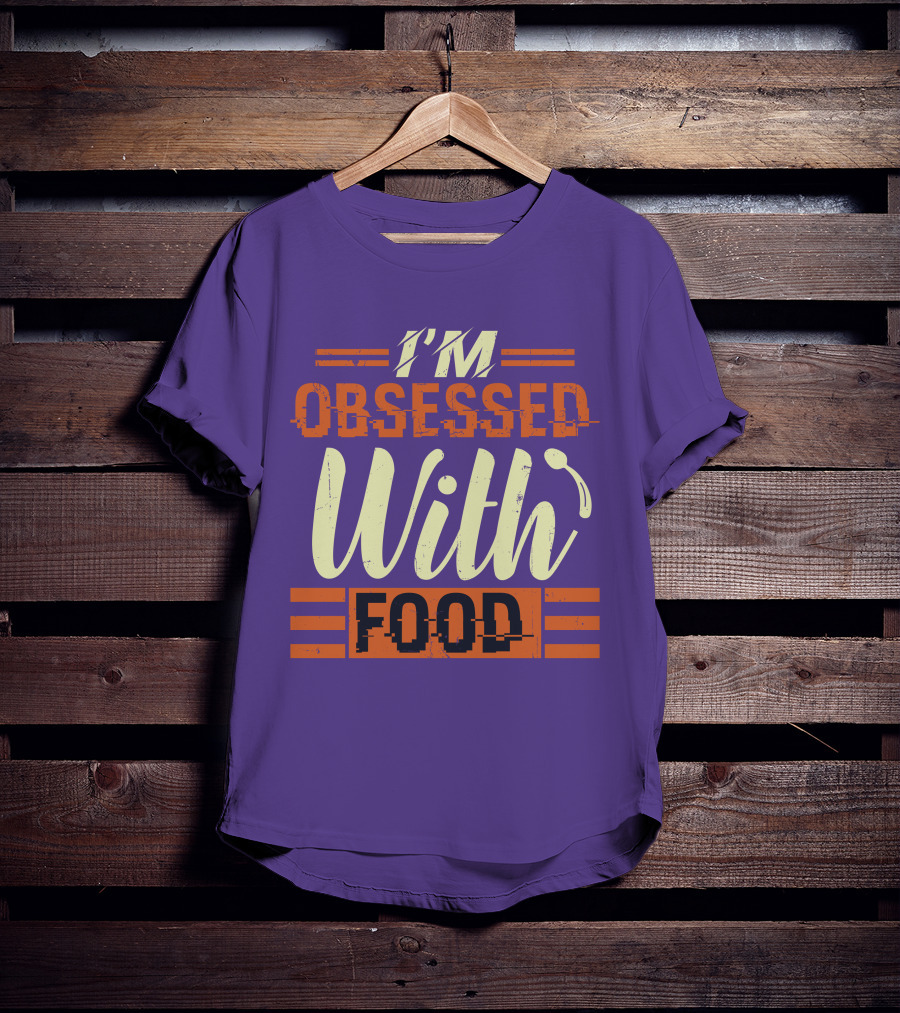 I’m Obsessed With Food Orange T-Shirt