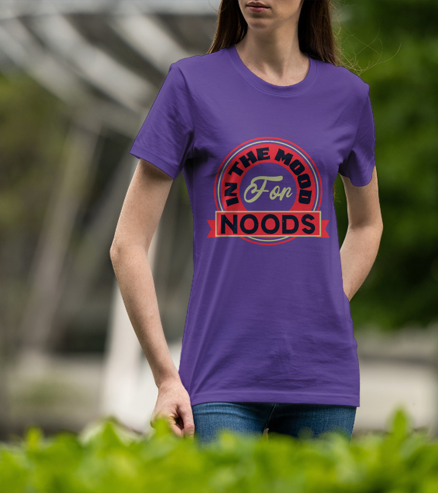 In The Mood For Noods Circle Emblem T-Shirt