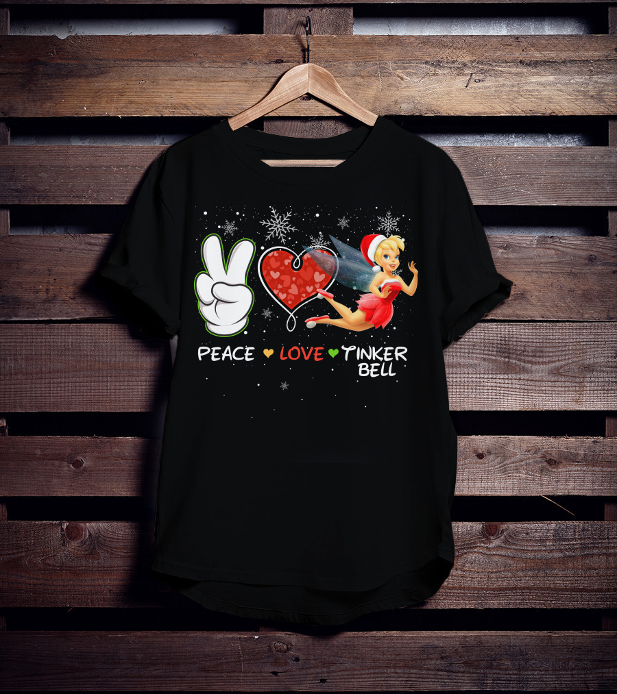 Peace Love Tinker Bell T-Shirt