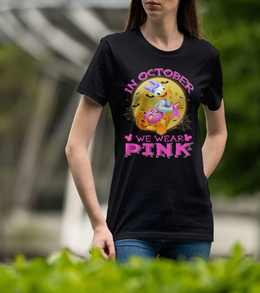 In October We Wear Pink Daisy T-Shirt