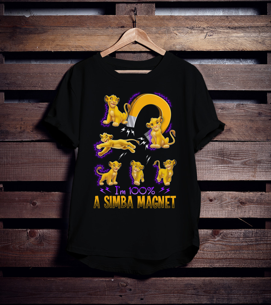 I'm 100% A Simba Magnet T-Shirt