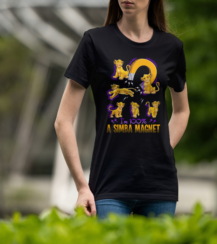 I'm 100% A Simba Magnet T-Shirt