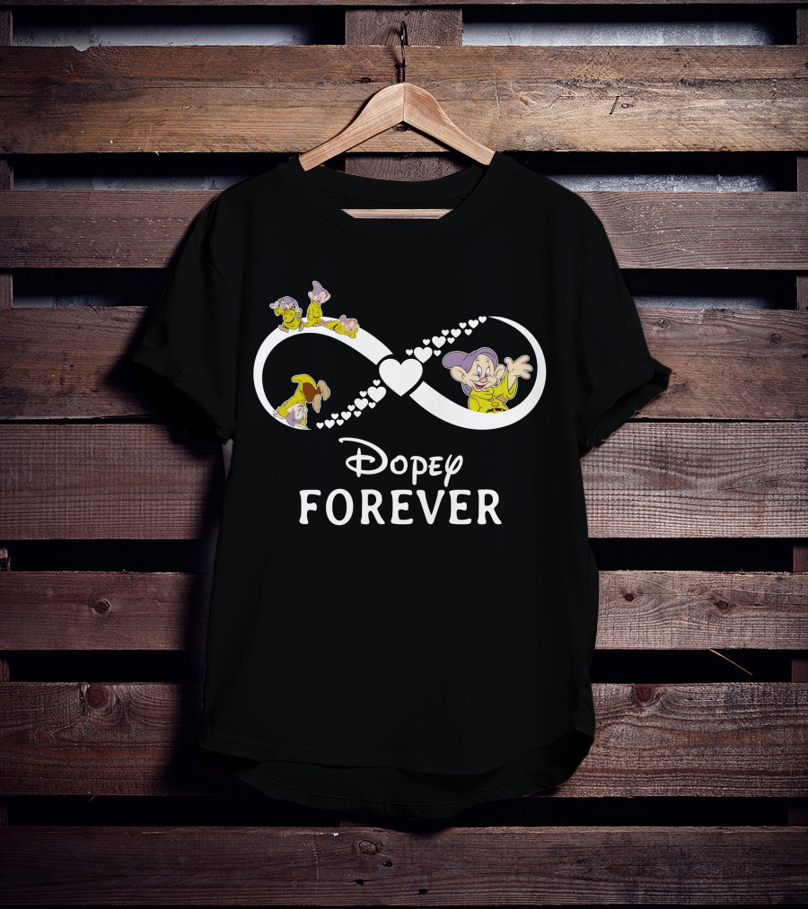 Dopey Forever Infinity Heart Symbol T-Shirt