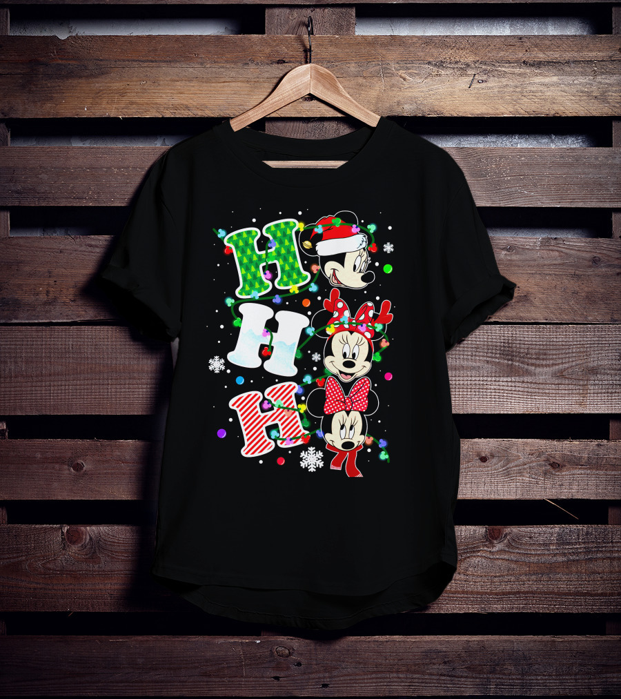 Ho Ho Ho Minnie Christmas T-Shirt