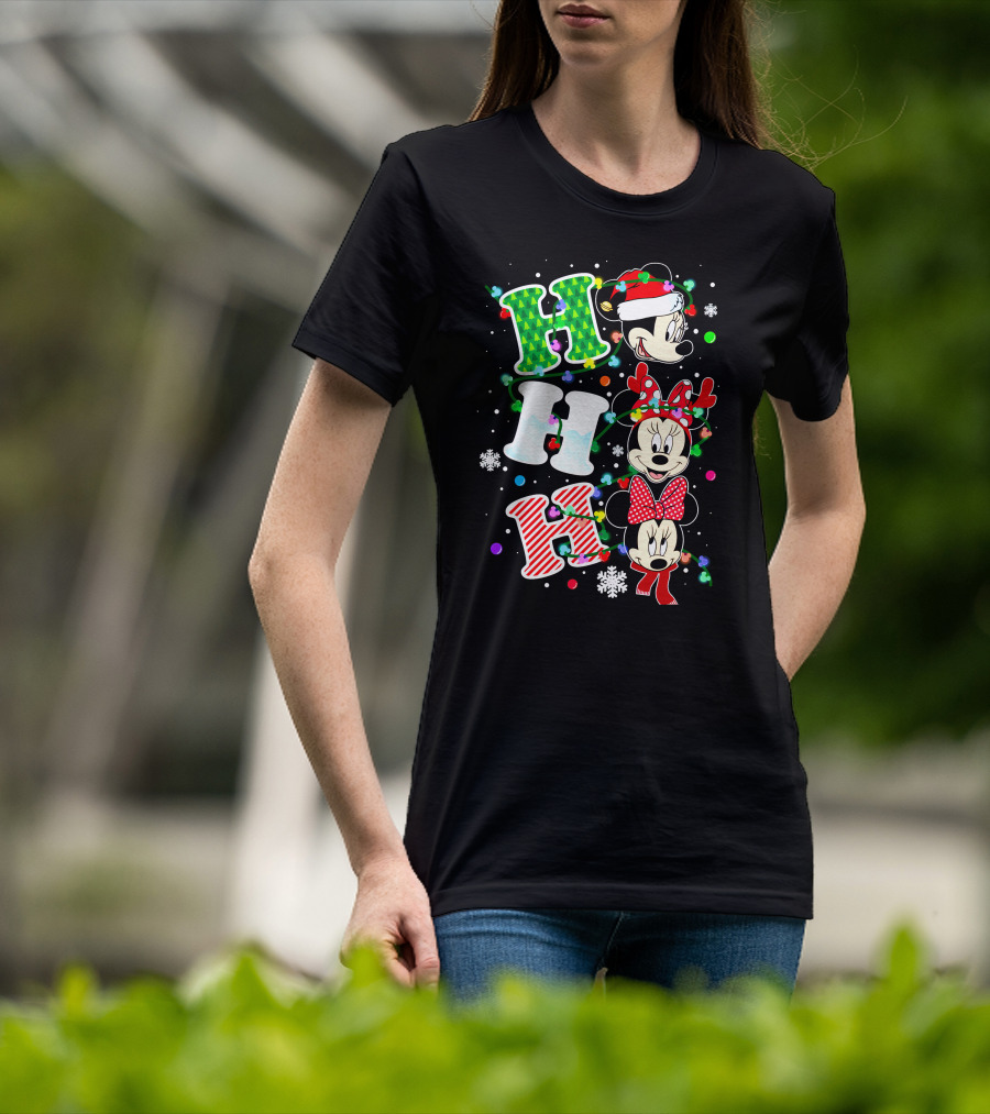 Ho Ho Ho Minnie Christmas T-Shirt