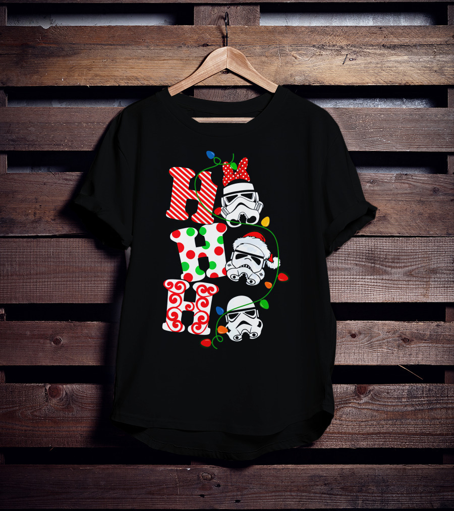 Star War Christmas Stormtrooper Ho Ho Ho Disney T-Shirt