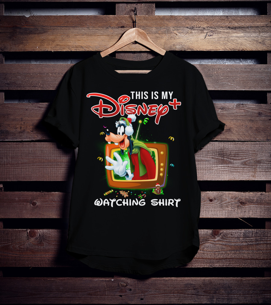 This Is My Disney+ Goofy Watching T-Shirt