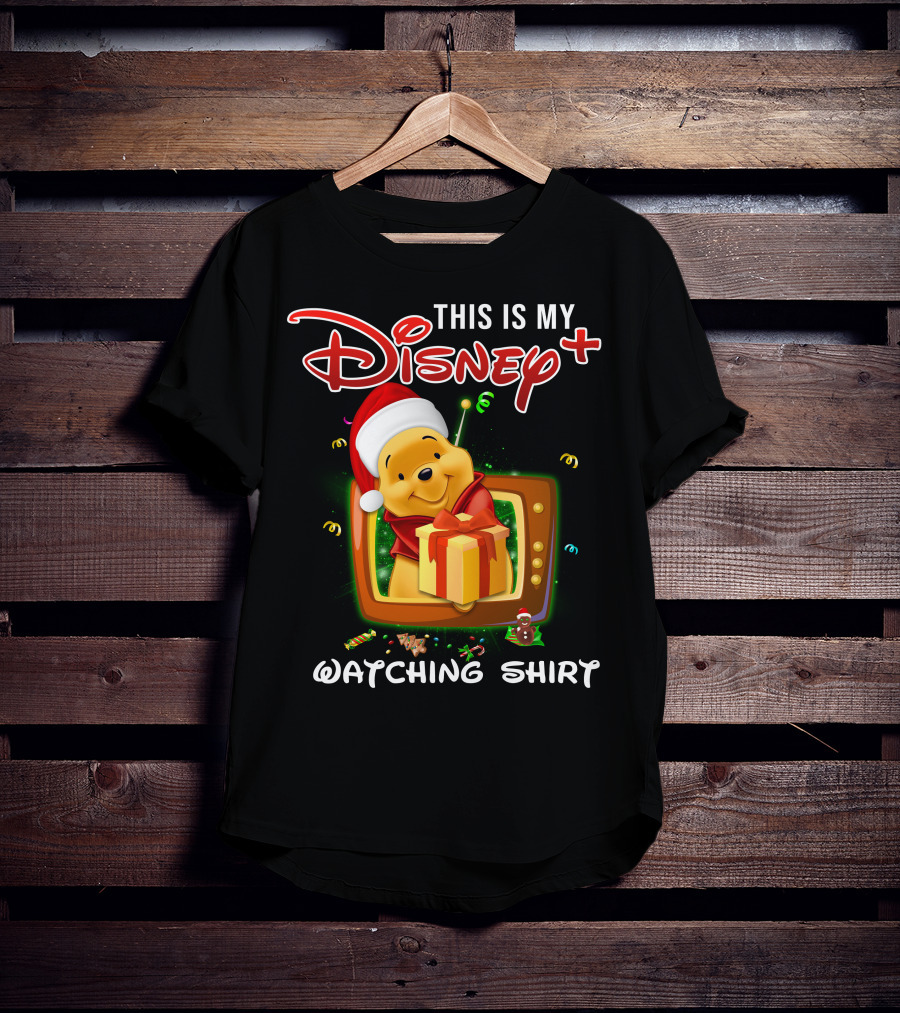 This Is My Disney+ Pooh Watching T-Shirt