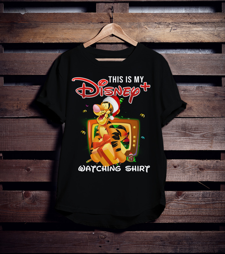 This Is My Disney+ Tigger Watching T-Shirt