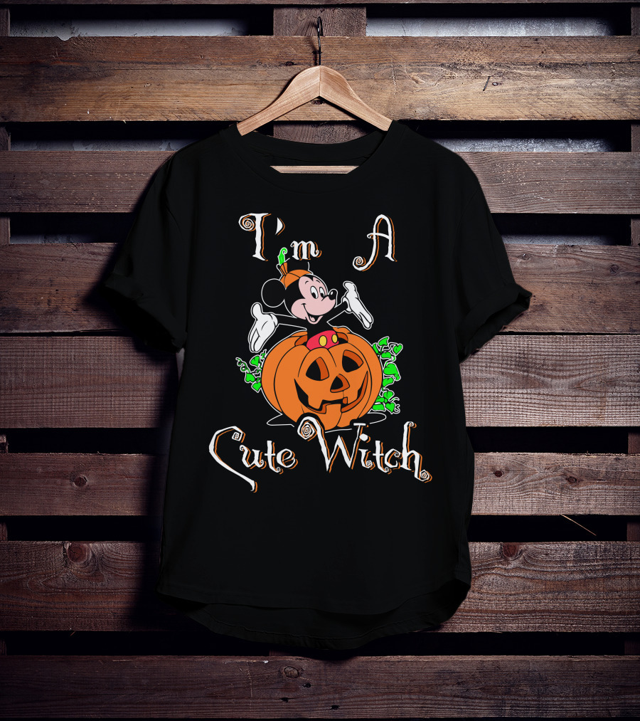 I'm A Cute Witch Halloween 35 T-Shirt