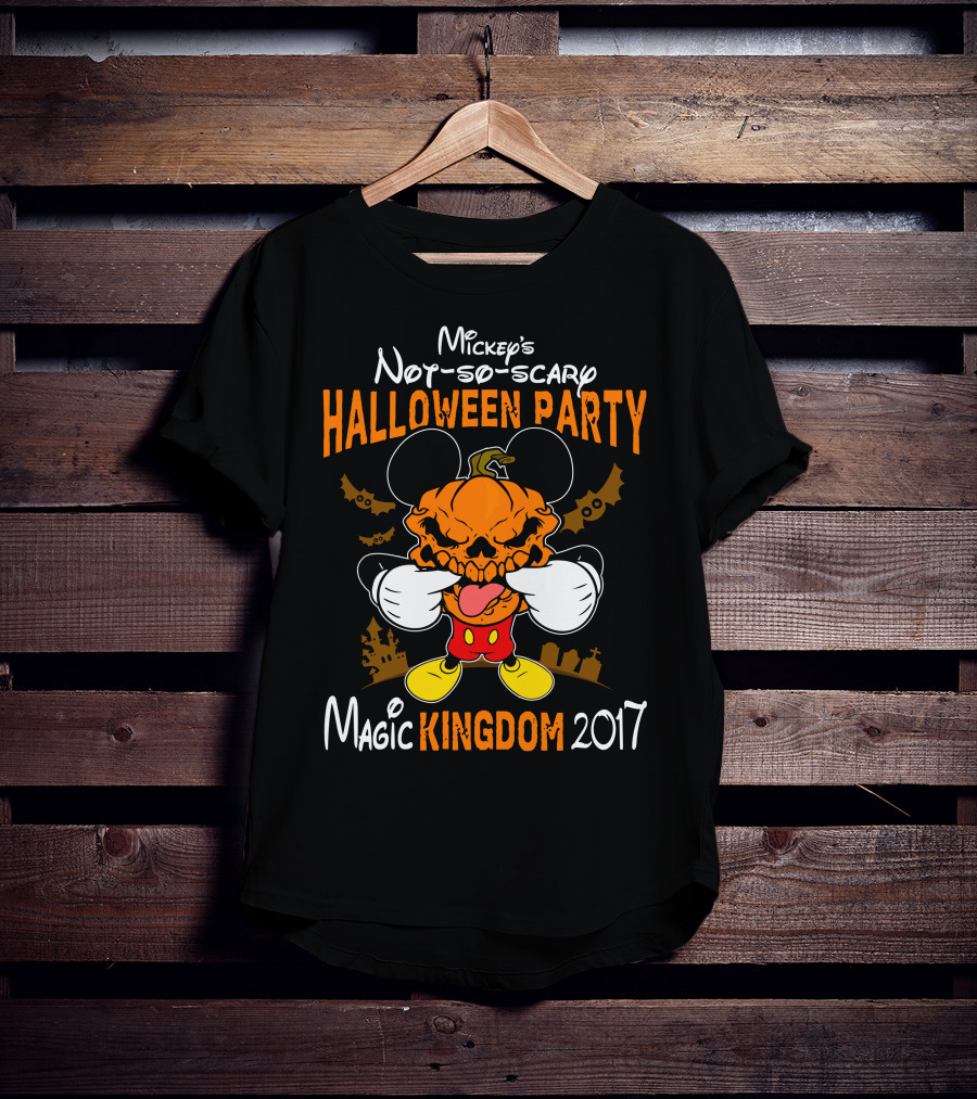 Mickey's Not-So-Scary Halloween Party Magic Kingdom 2017 T-Shirt