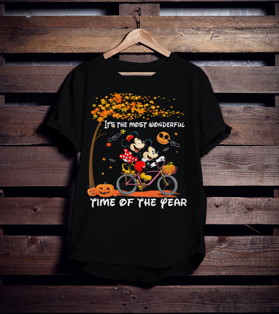 It's The Most Wonderful Time Of The Year Halloween Mickey Minnie T-Shirt